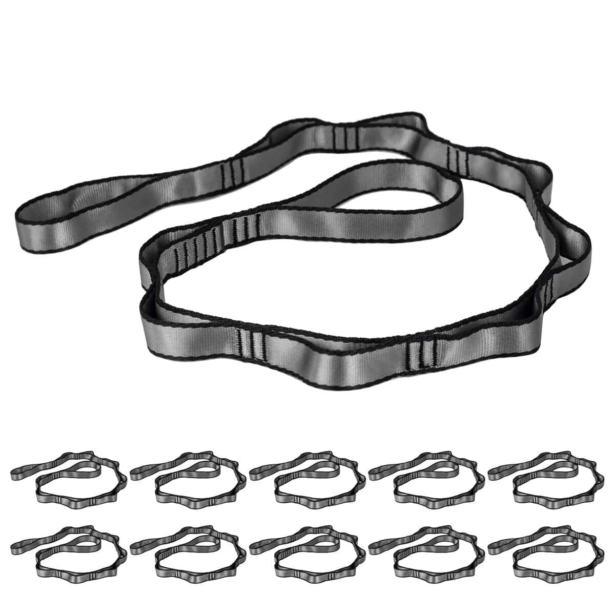 10PCS Correas de Cadena de Margarita de Nylon para Hamaca