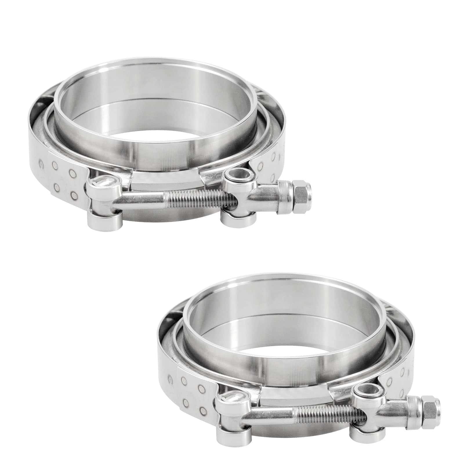 Abrazadera V Band Hembra 2.0" con Brida Macho Hembra Acero