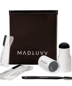 Kit de Plantillas para Cejas MADLUVV - -Gris Oscuro