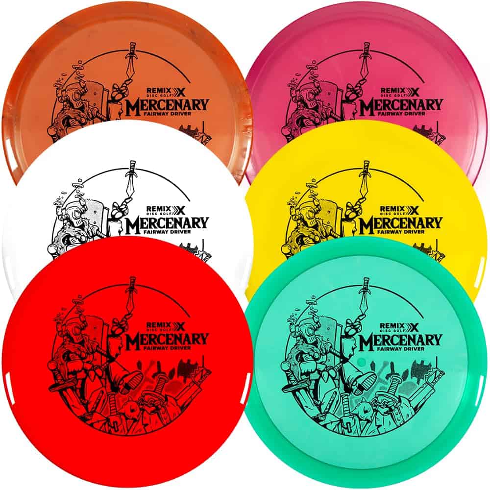 Paquete de variedad de 6 discos de golf disco fairway