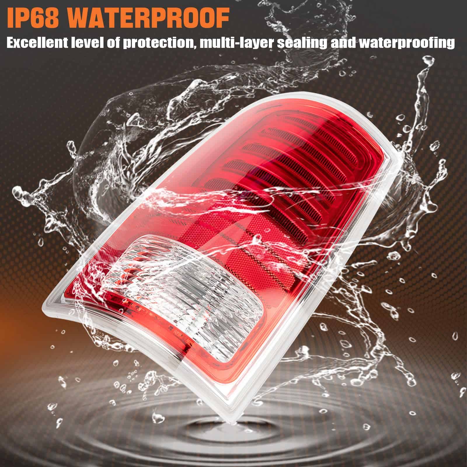 Autoverve Faros Traseros para Dodge Ram 2013-2018 Ram 2500 - Imagen 6