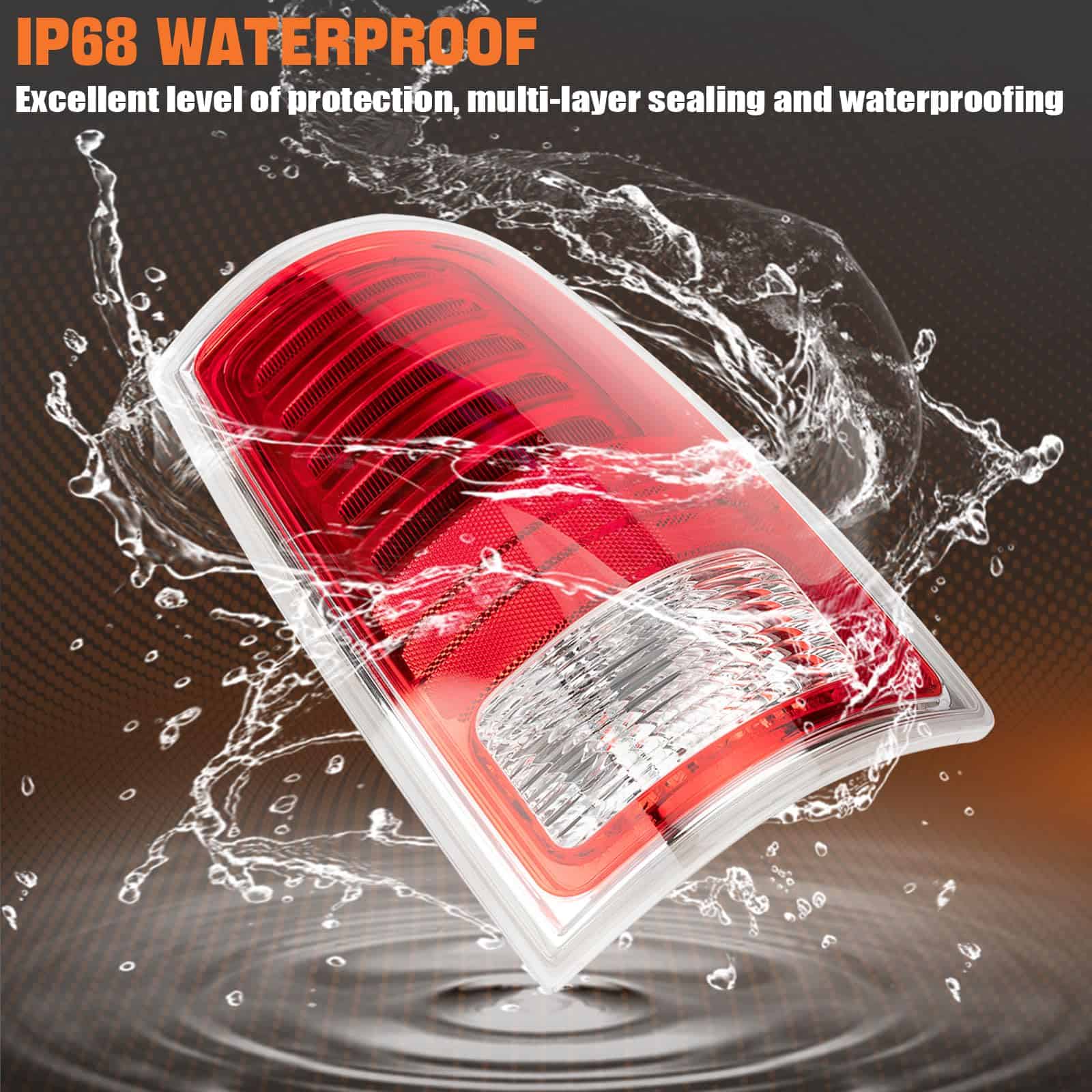 Autoverve Faros Traseros Ajustan Dodge Ram 2013-2015 2016 - Imagen 6