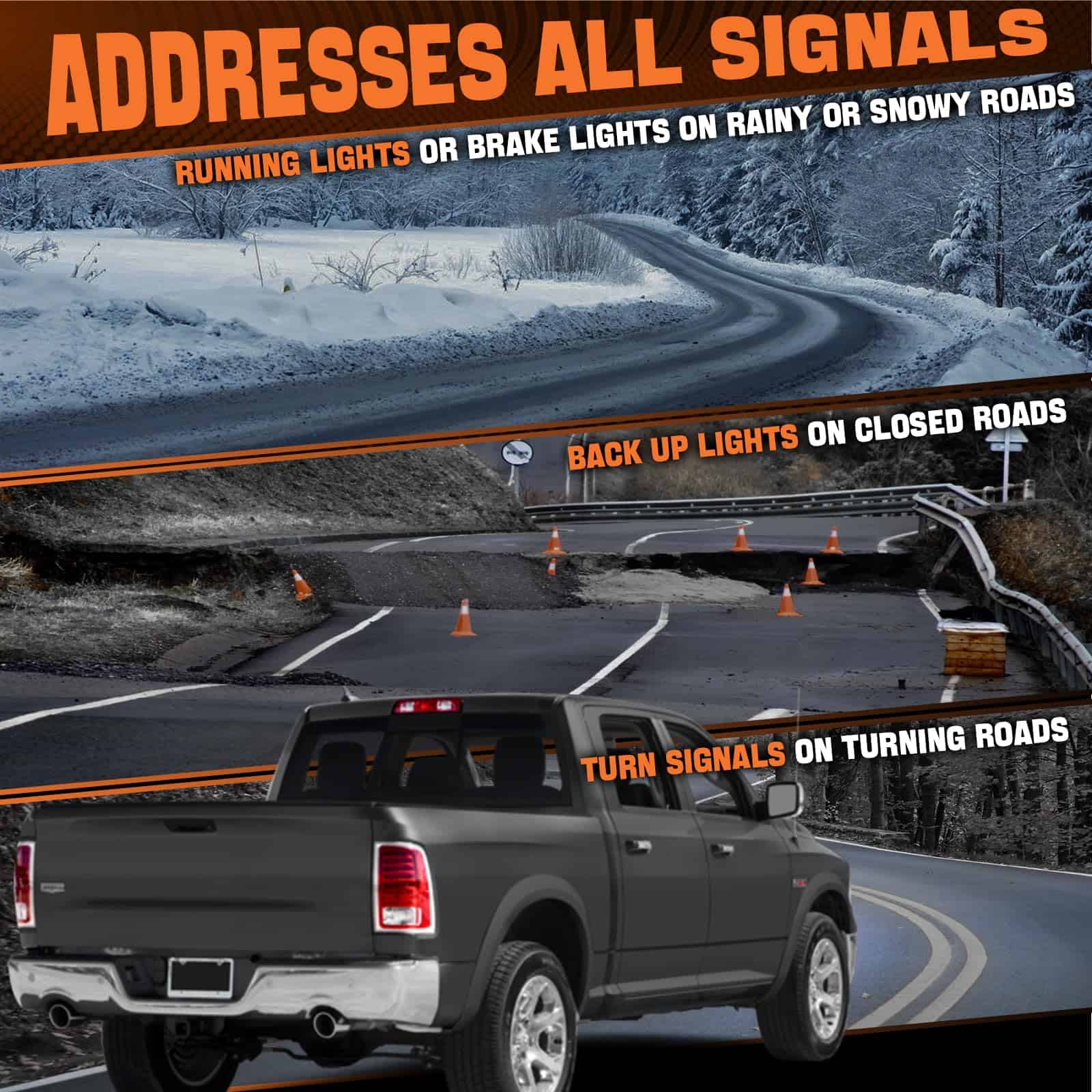 Autoverve Faros Traseros Ajustan Dodge Ram 2013-2015 2016 - Imagen 3