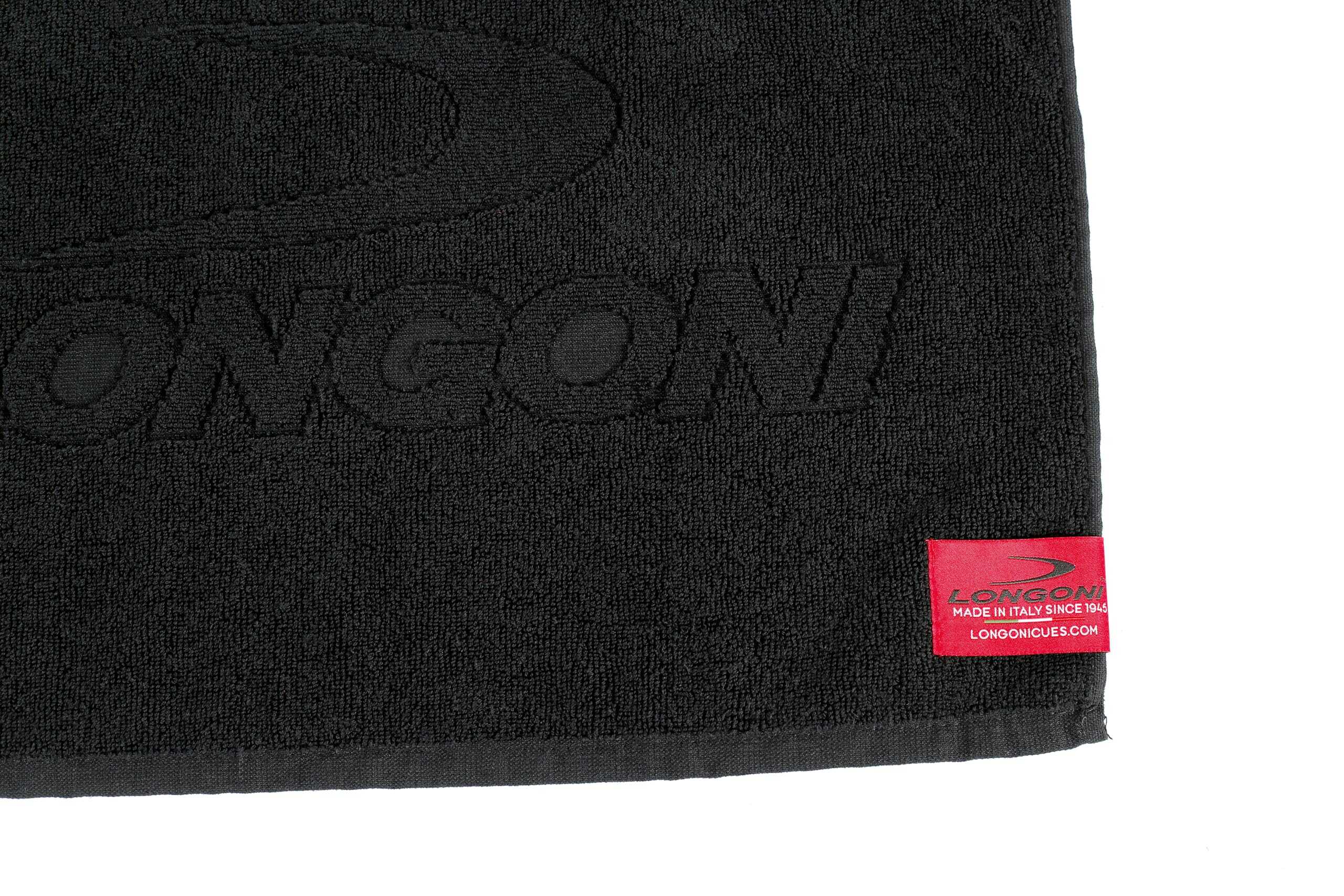 Toalla de Billar Longoni Total Black - para Manos y Taco - - Imagen 3