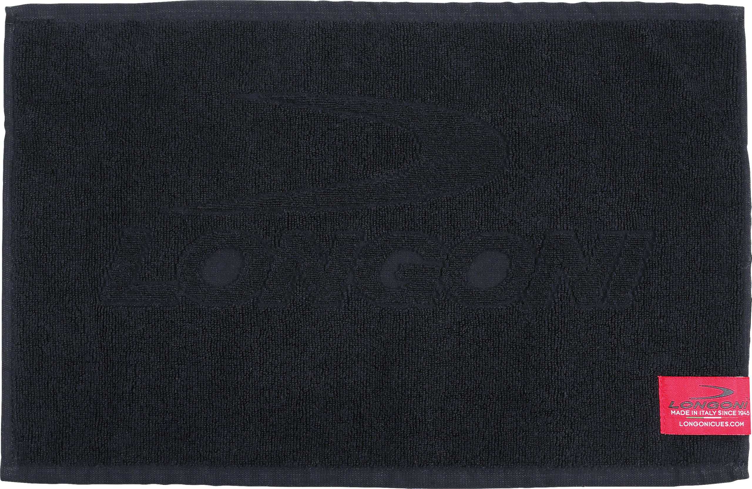 Toalla de Billar Longoni Total Black - para Manos y Taco -
