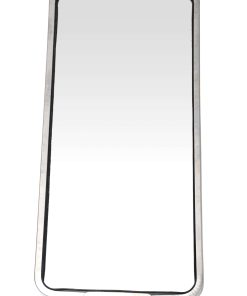 Espejo de Acero Inoxidable, 7 x 16 pulgadas, -PLATA