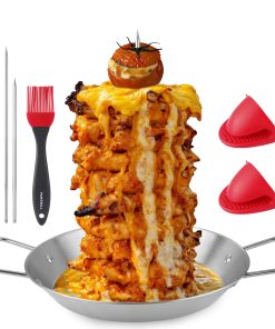 Brocheta de Al Pastor para Parrilla de Acero Inoxidable