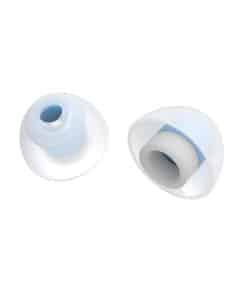 Lepic nuon Clear Spatial Eartips, Paquete de -enina (M)