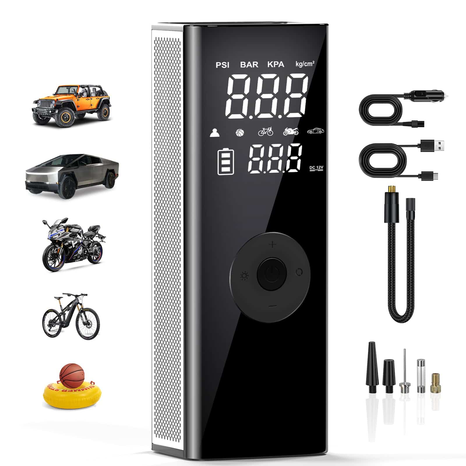 Inflador de neumáticos inalámbrico DEASON, compresor de