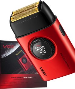 Afeitadoras eléctricas para hombres VGR 378, -Rojo