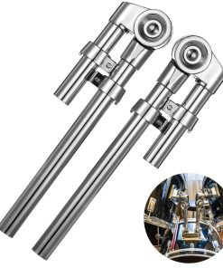 2 PCS Soportes para Tom Drum, Brazo de Sujeción de Montaje