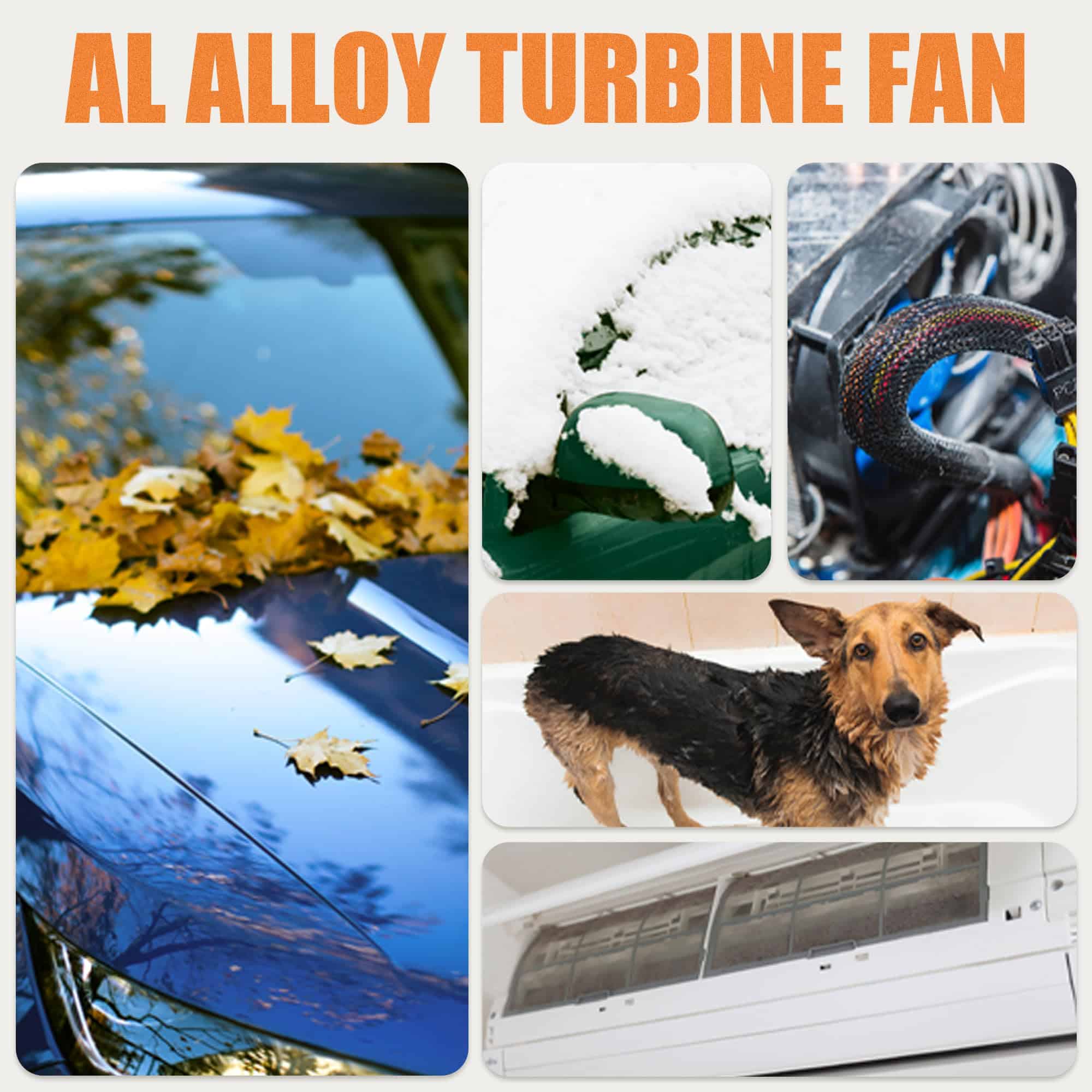 Soplador de Aire Eléctrico - Ventilador Turbo de Aire - Imagen 7