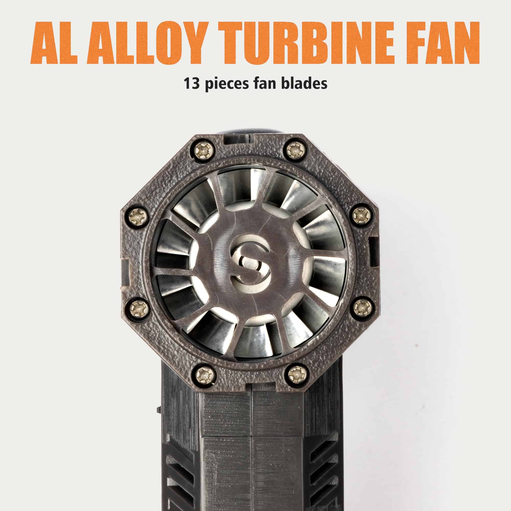 Soplador de Aire Eléctrico - Ventilador Turbo de Aire - Imagen 8
