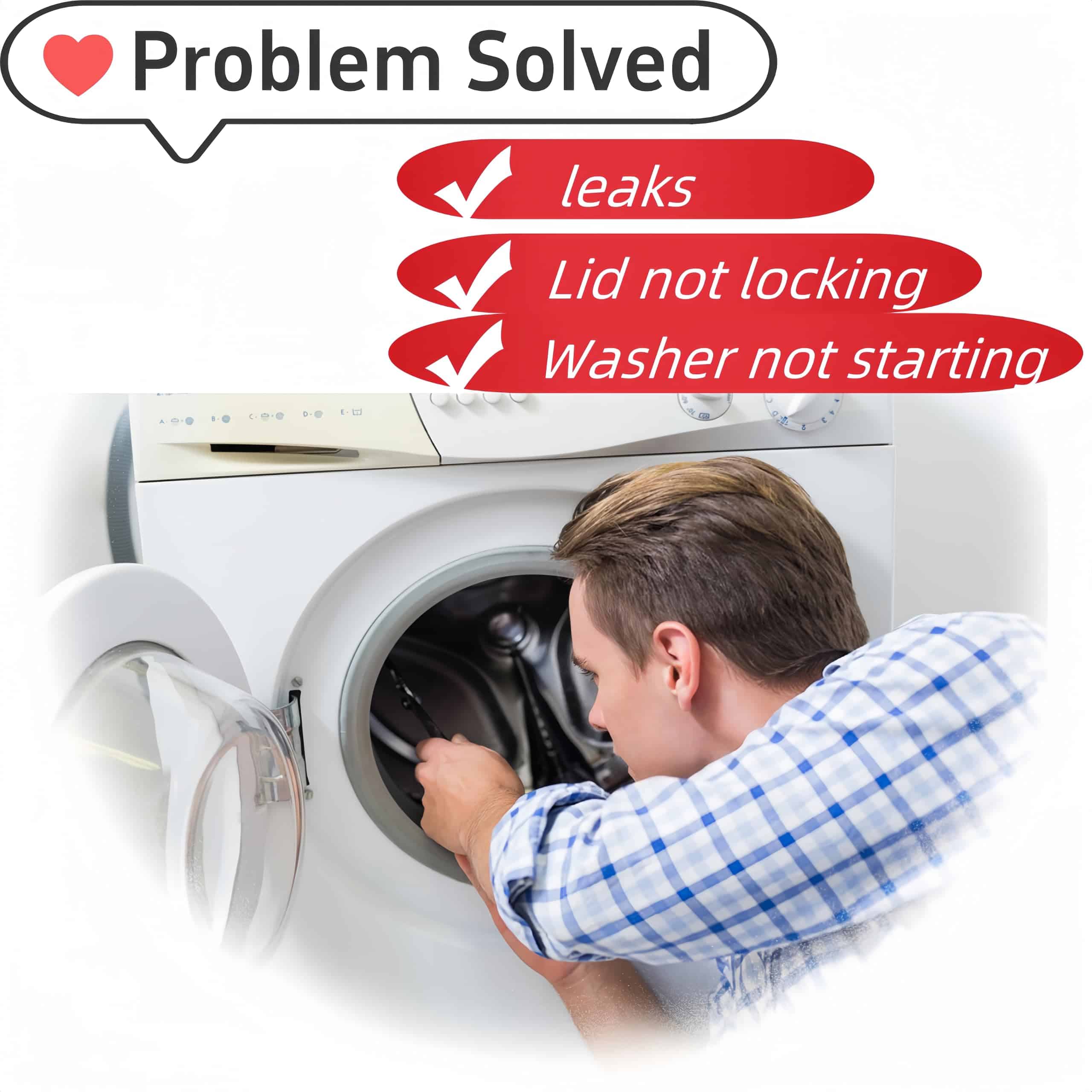 Ensamblaje de interruptor de bloqueo de puerta -Rojo - Imagen 4