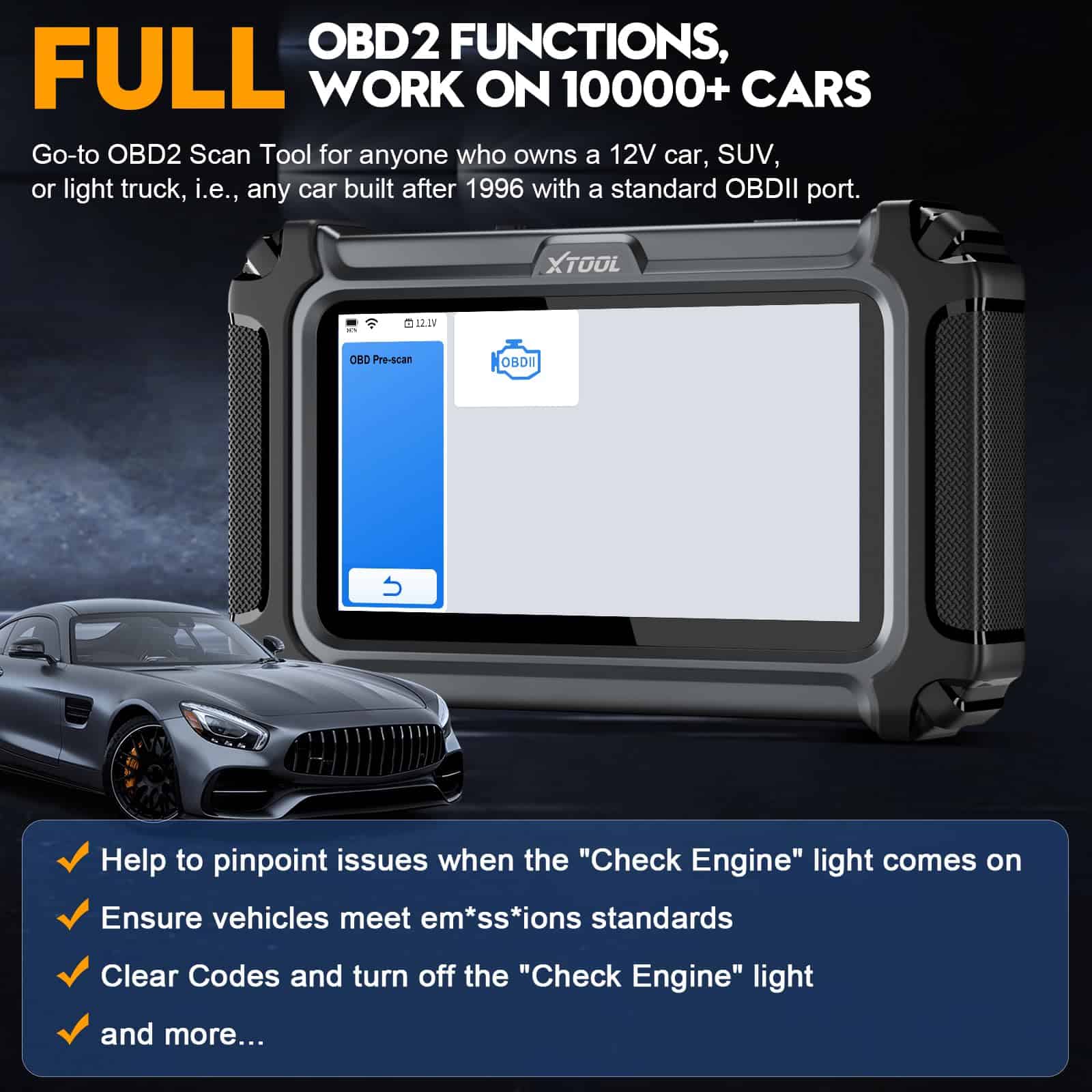 XTOOL D5S Escáner OBD2 - Lector de Códigos 2025 para Coches - Imagen 7