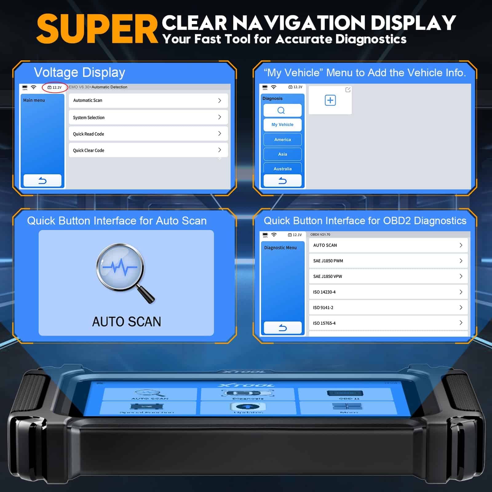 XTOOL D5S Escáner OBD2 - Lector de Códigos 2025 para Coches - Imagen 5
