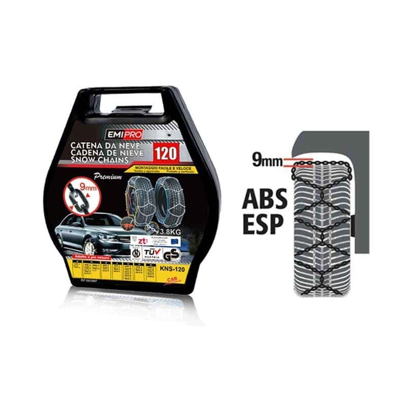 Cadenas de Nieve para Neumáticos 205/80R15, - Imagen 5