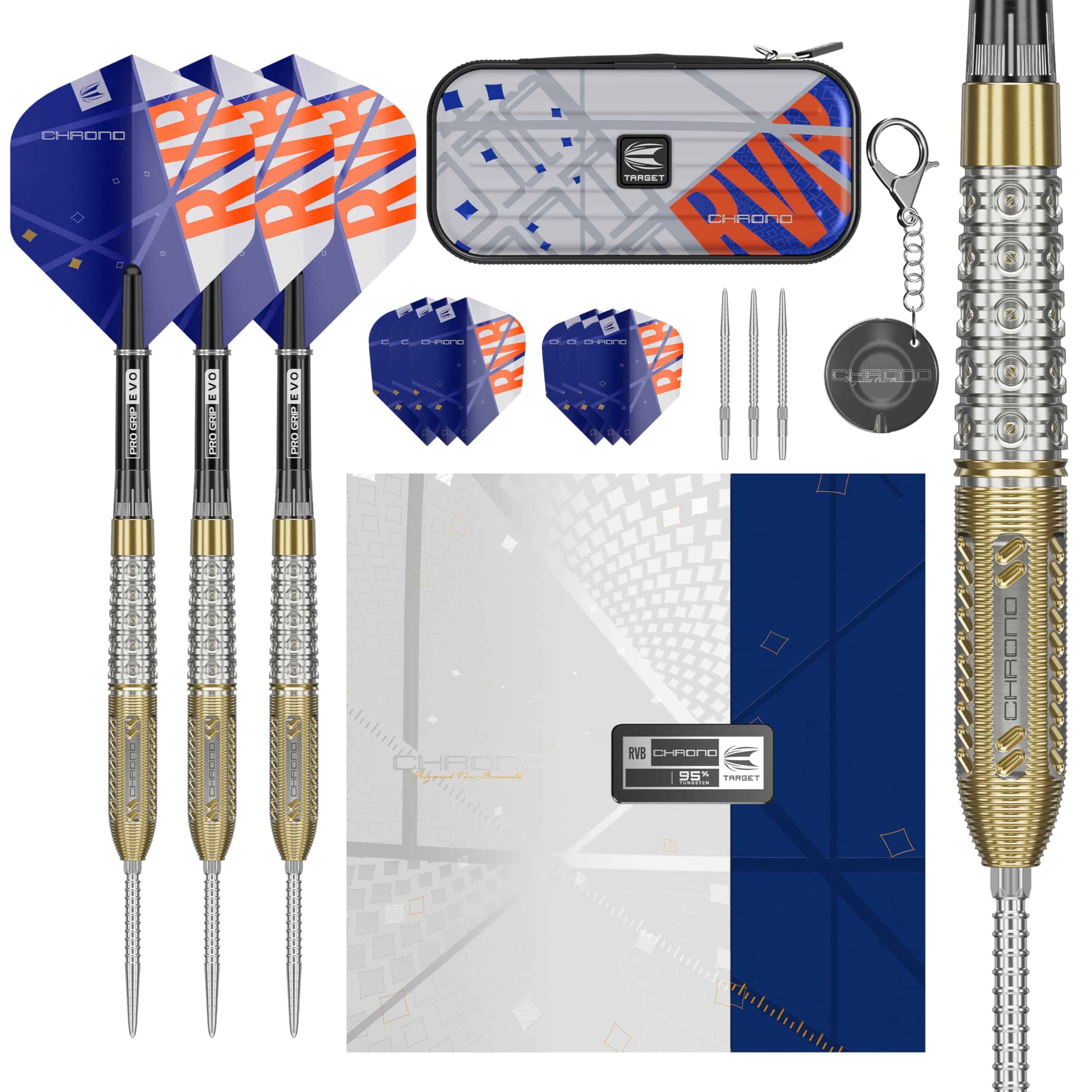 TARGET Darts Raymond Van Barneveld Chrono Steel Tip Swiss