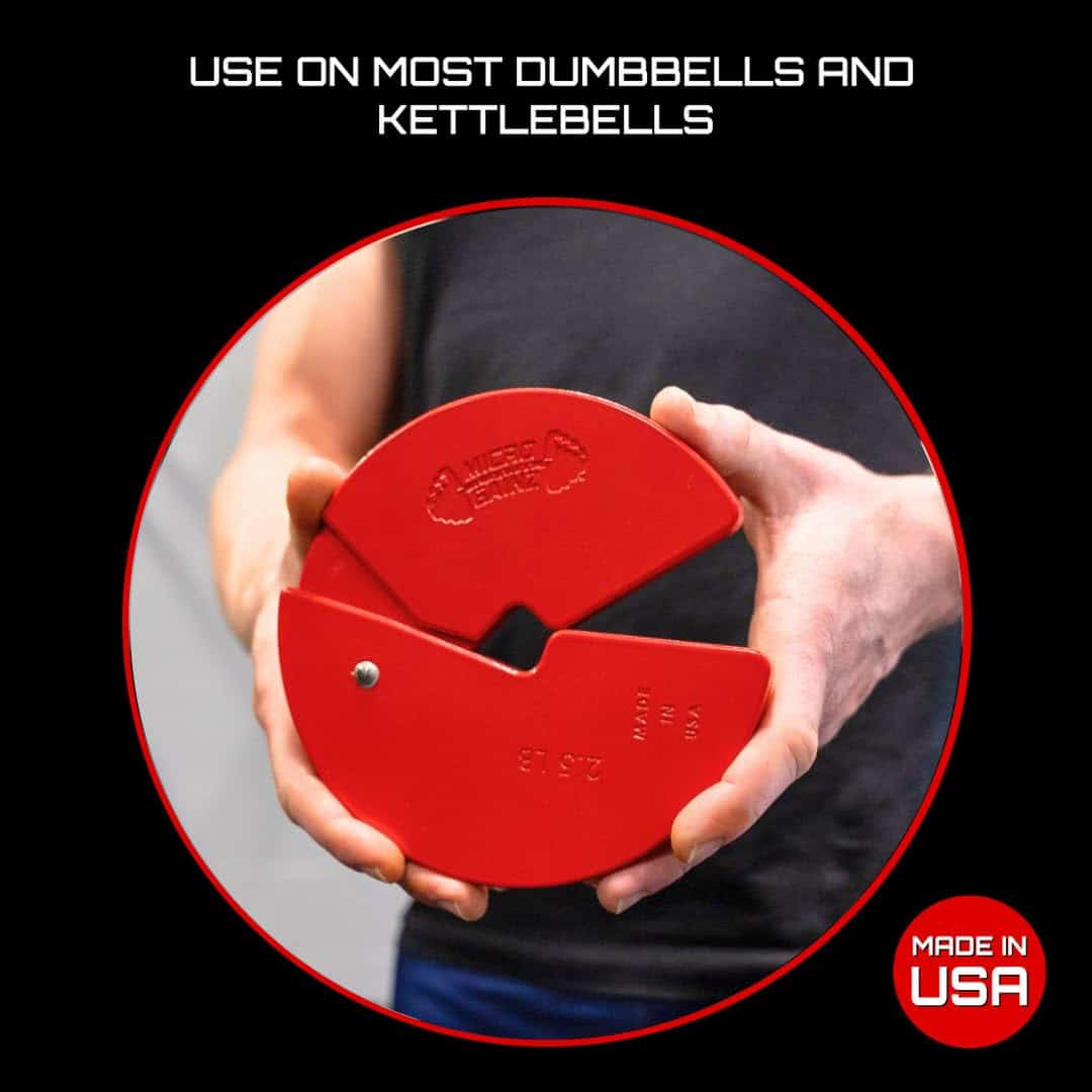 Placa de Peso Fraccionaria de 2.5 lb para Mancuerna Micro - Imagen 6