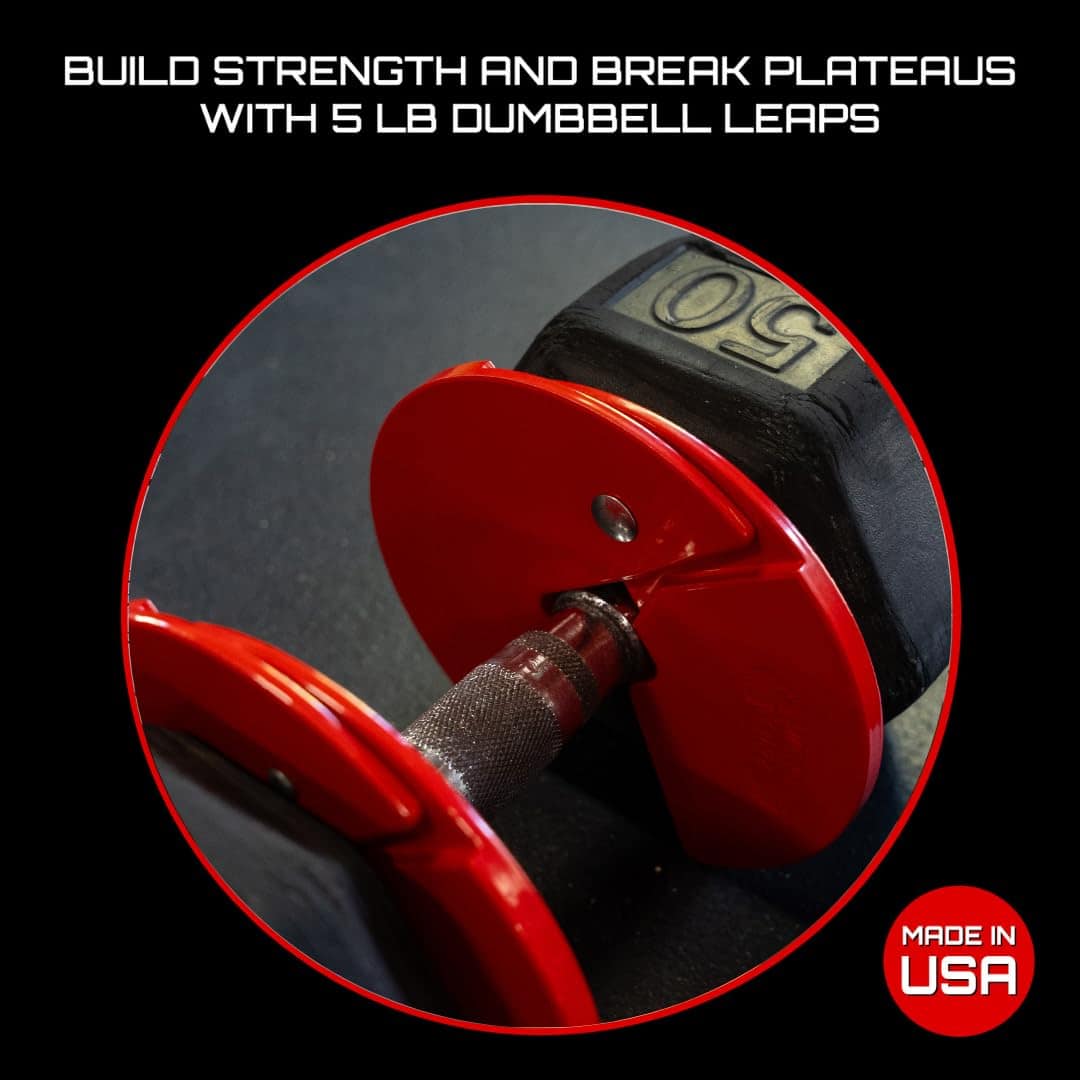 Placa de Peso Fraccionaria de 2.5 lb para Mancuerna Micro - Imagen 4