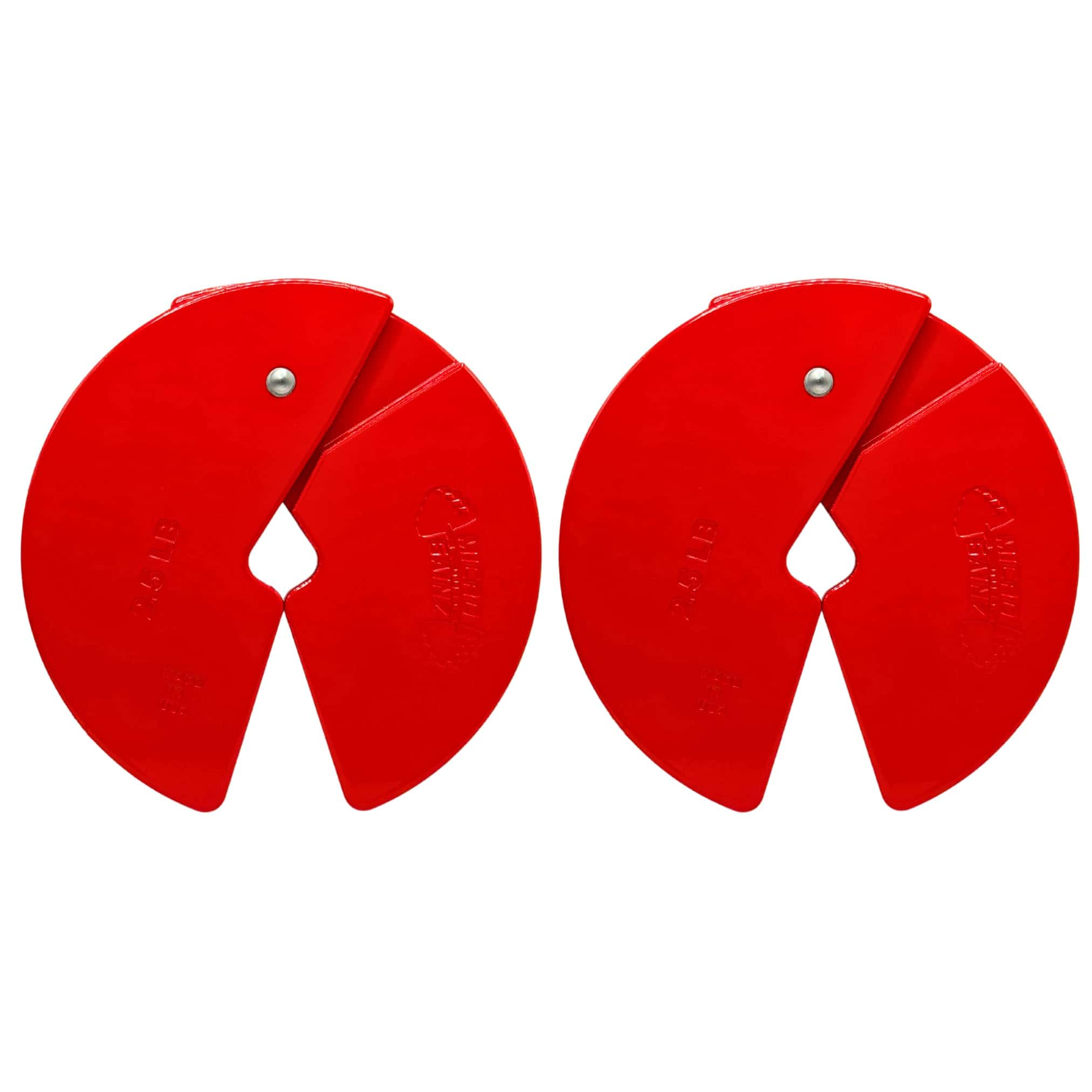 Micro Gainz Placa de Peso Dumbbell Fraccional de 2.5 lb,