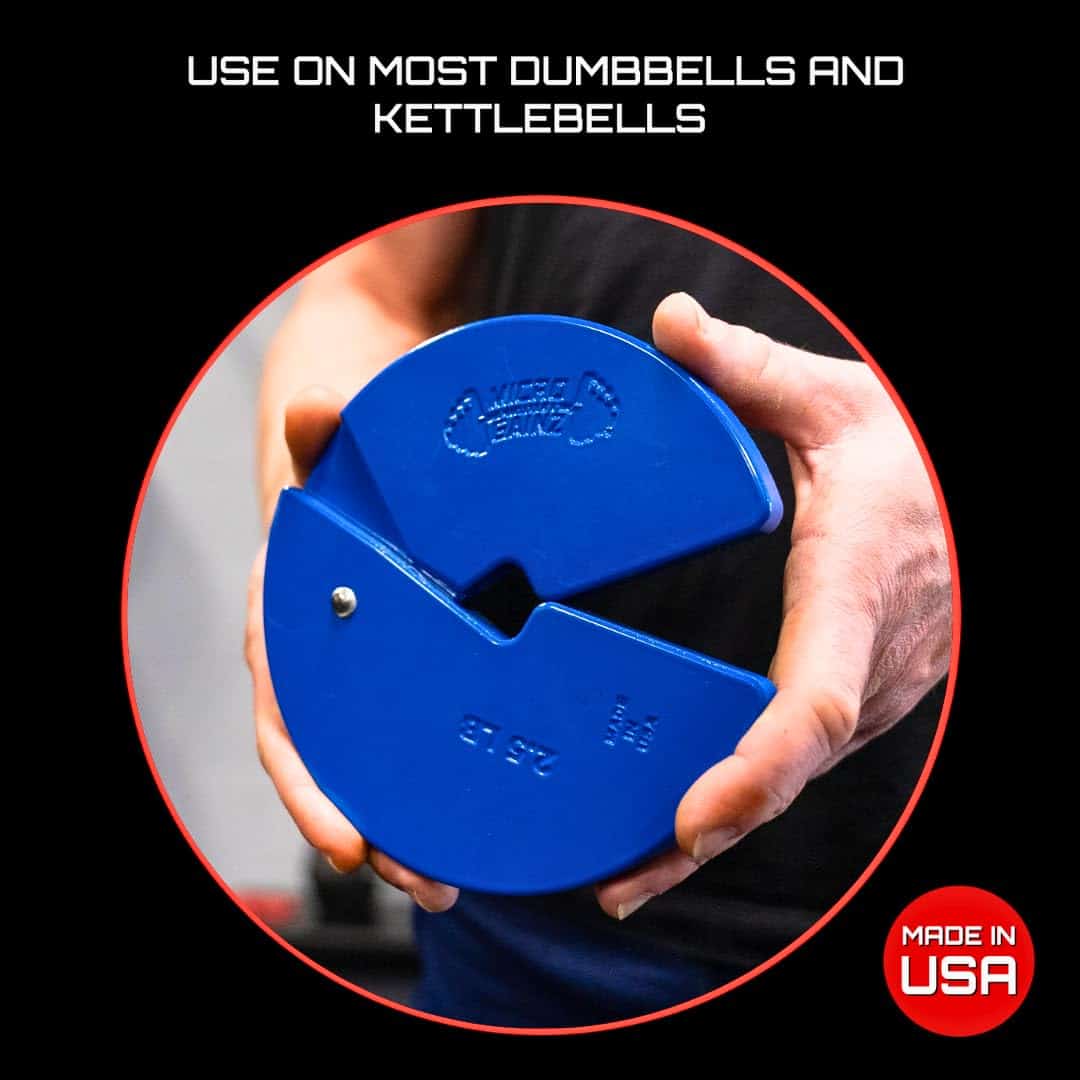 Placas de peso fraccionarias para mancuernas de Micro Gainz - Imagen 6