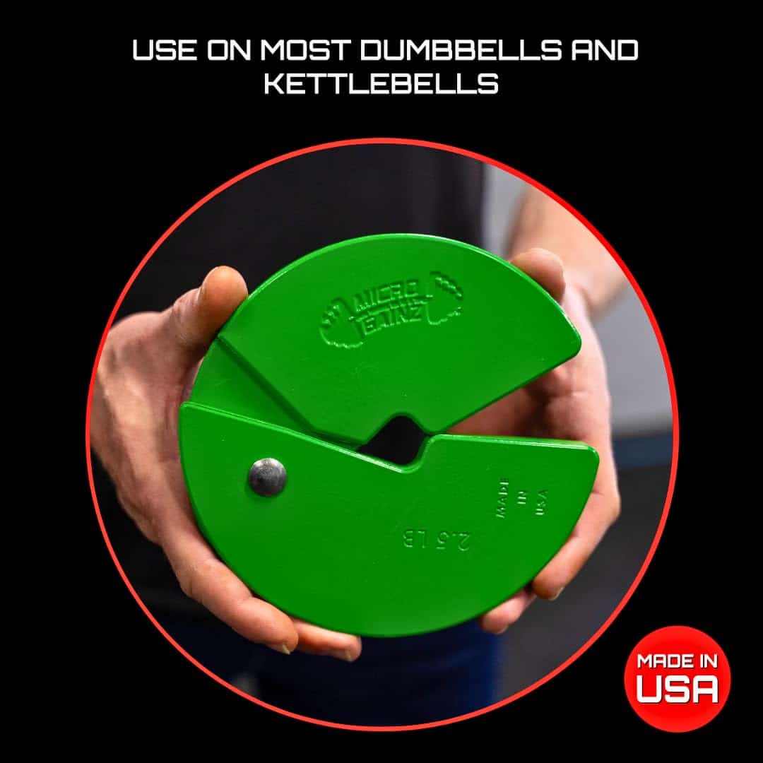 Micro Gainz Placa de Peso Fraccional para Mancuerna de 2.5 - Imagen 6