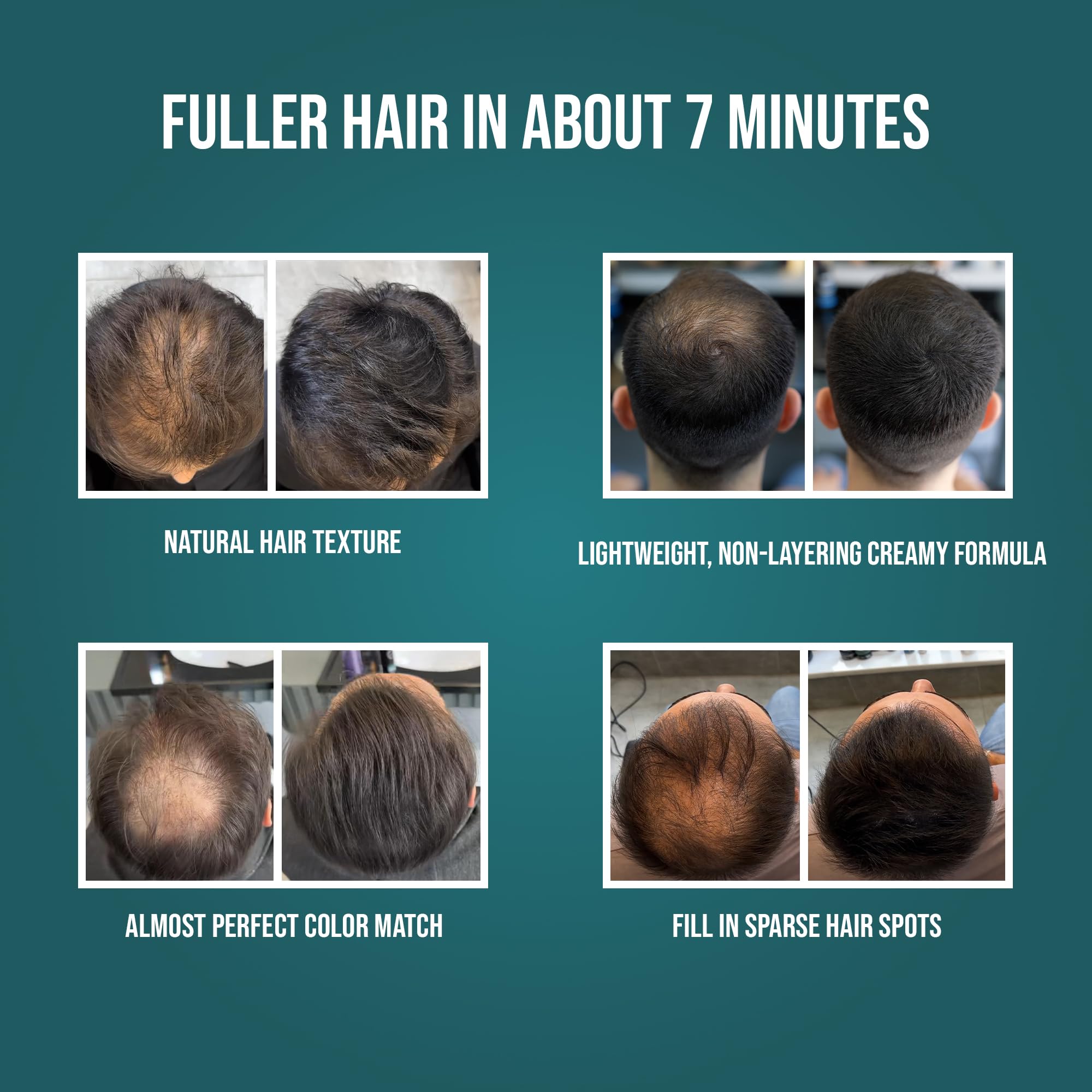 Crema Batc? Hair Concealer & Filling para Calvicie y - Imagen 4