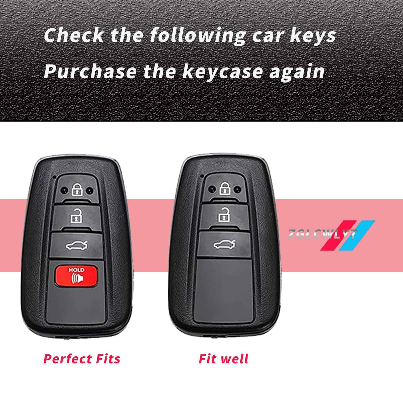 Estuche de llave para Toyota 2020-2022 Highlander Corolla - Imagen 4