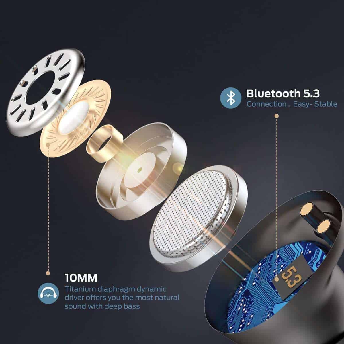 Monster Wireless Earbuds, Achieve 300 AirLinks Audífonos - Imagen 3