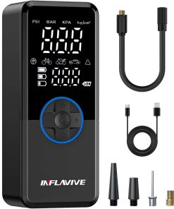 Inflador de neumáticos portátil, Compresor de aire