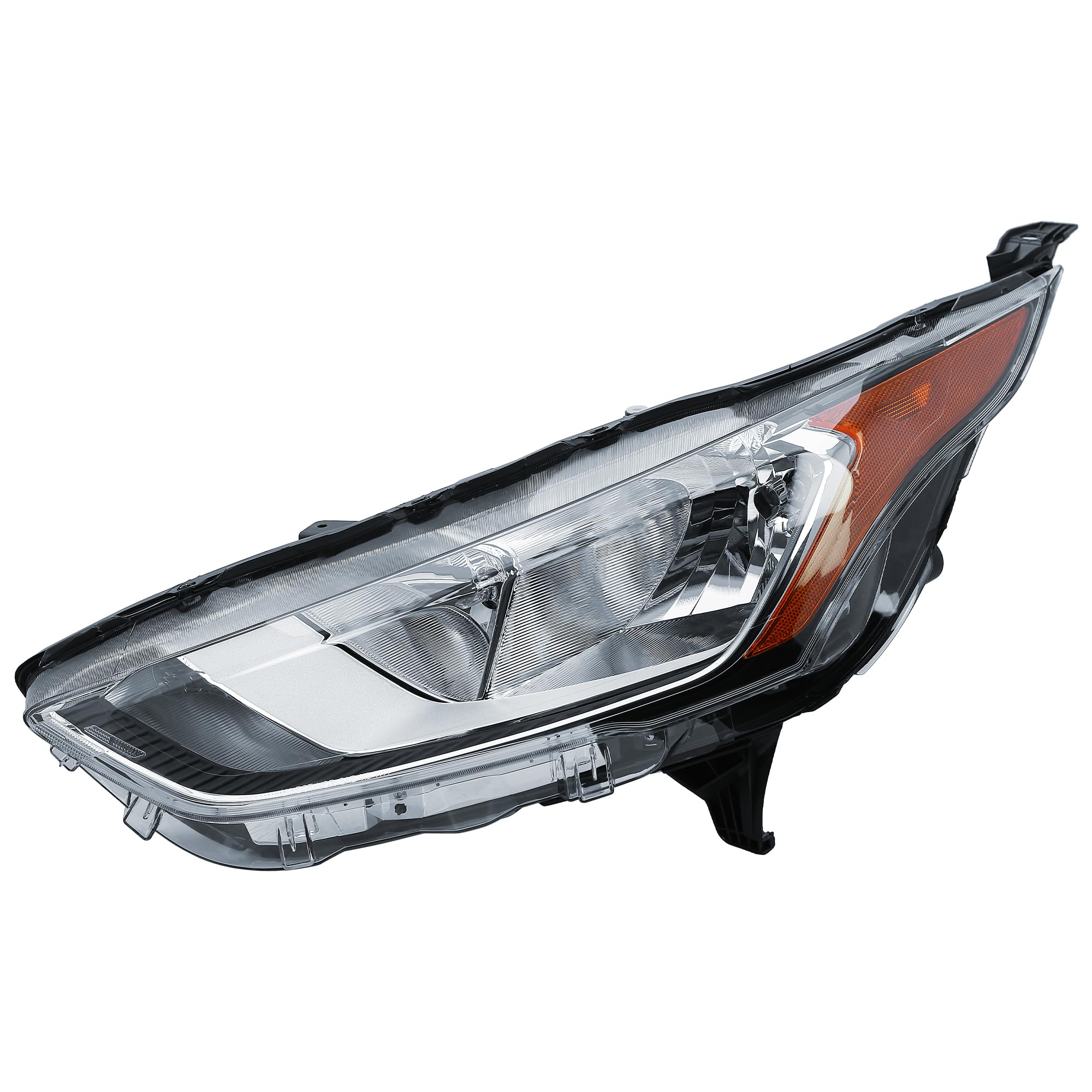 Faros Delanteros Halógenos con Molduras Cromadas para