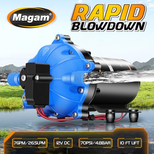 Bomba de Agua de 12 Voltios Mejorada, 7GPM 70PSI, Bomba de - Imagen 7