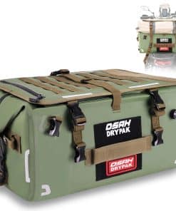 OSAH DRYPAK Bolsa de Cola de Motocicleta Impermeable, Bolsa