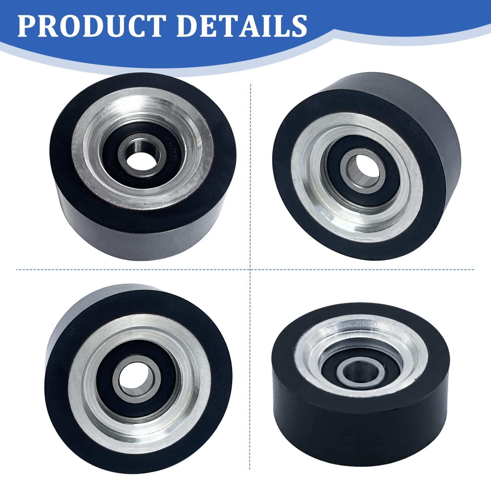 Rodillo de soporte para secadora 70298701P 4 piezas para - Imagen 4