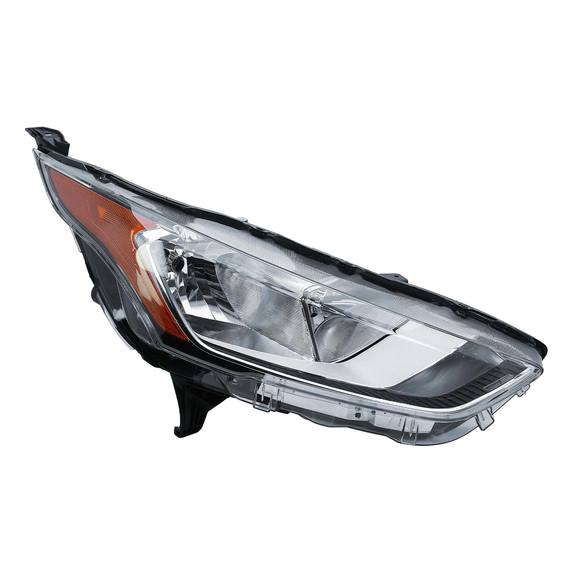 Faros Delanteros Halógenos de Repuesto Cromados para Ford