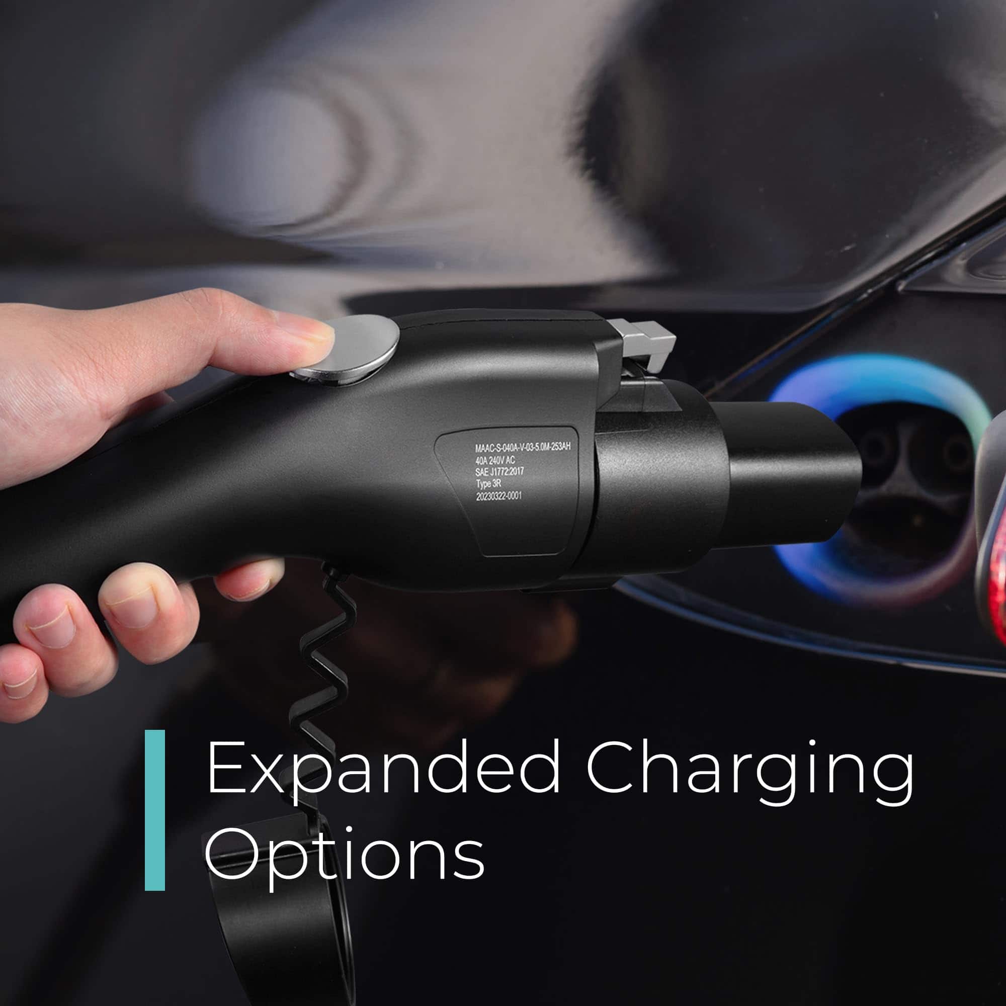 Adaptador J1772 a Tesla 80 Amp (250V) - Adaptador de Carga - Imagen 4