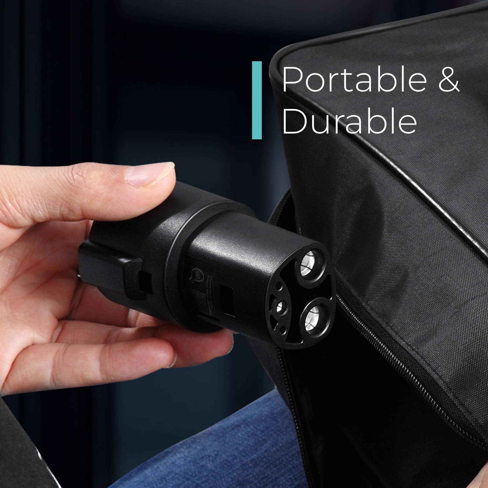 Adaptador J1772 a Tesla 80 Amp (250V) - Adaptador de Carga - Imagen 6