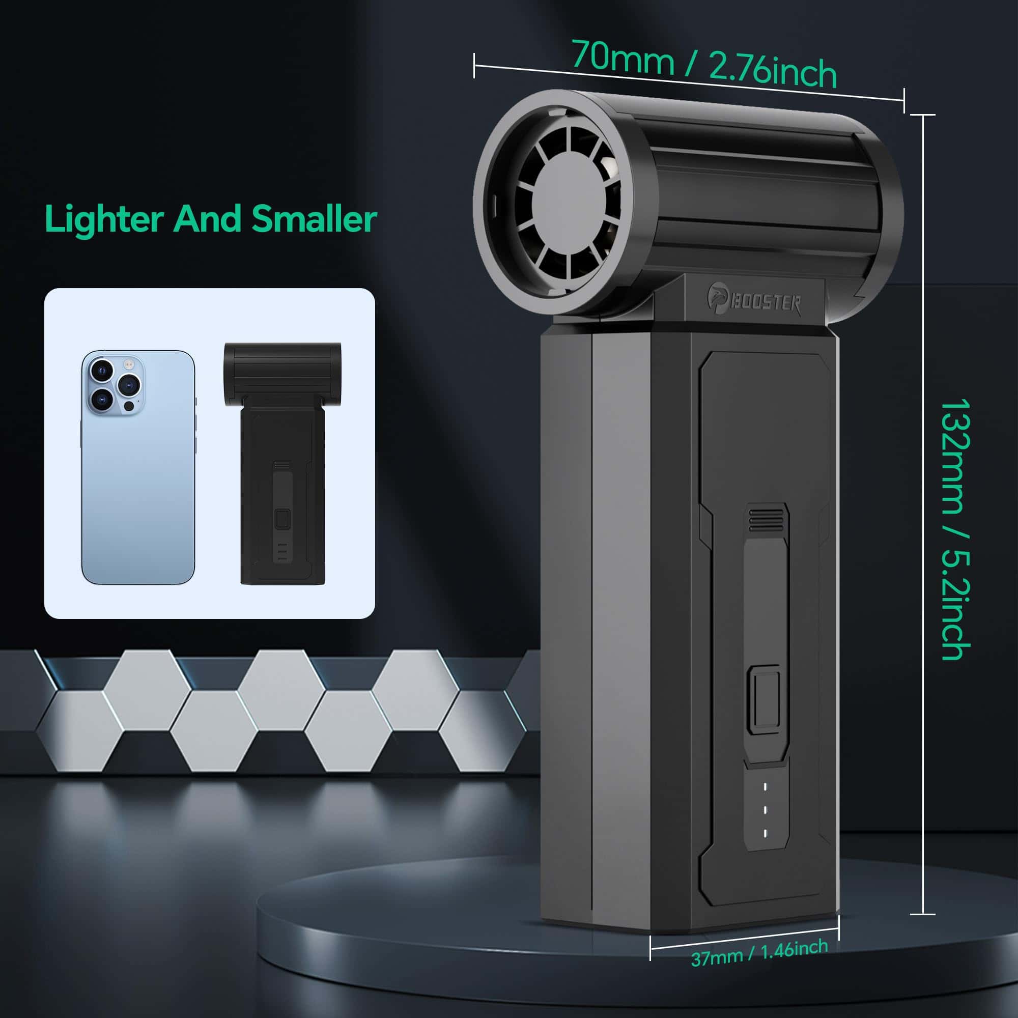 Oley Soplador de Aire Comprimido, 4 Velocidades Soplador de - Imagen 7