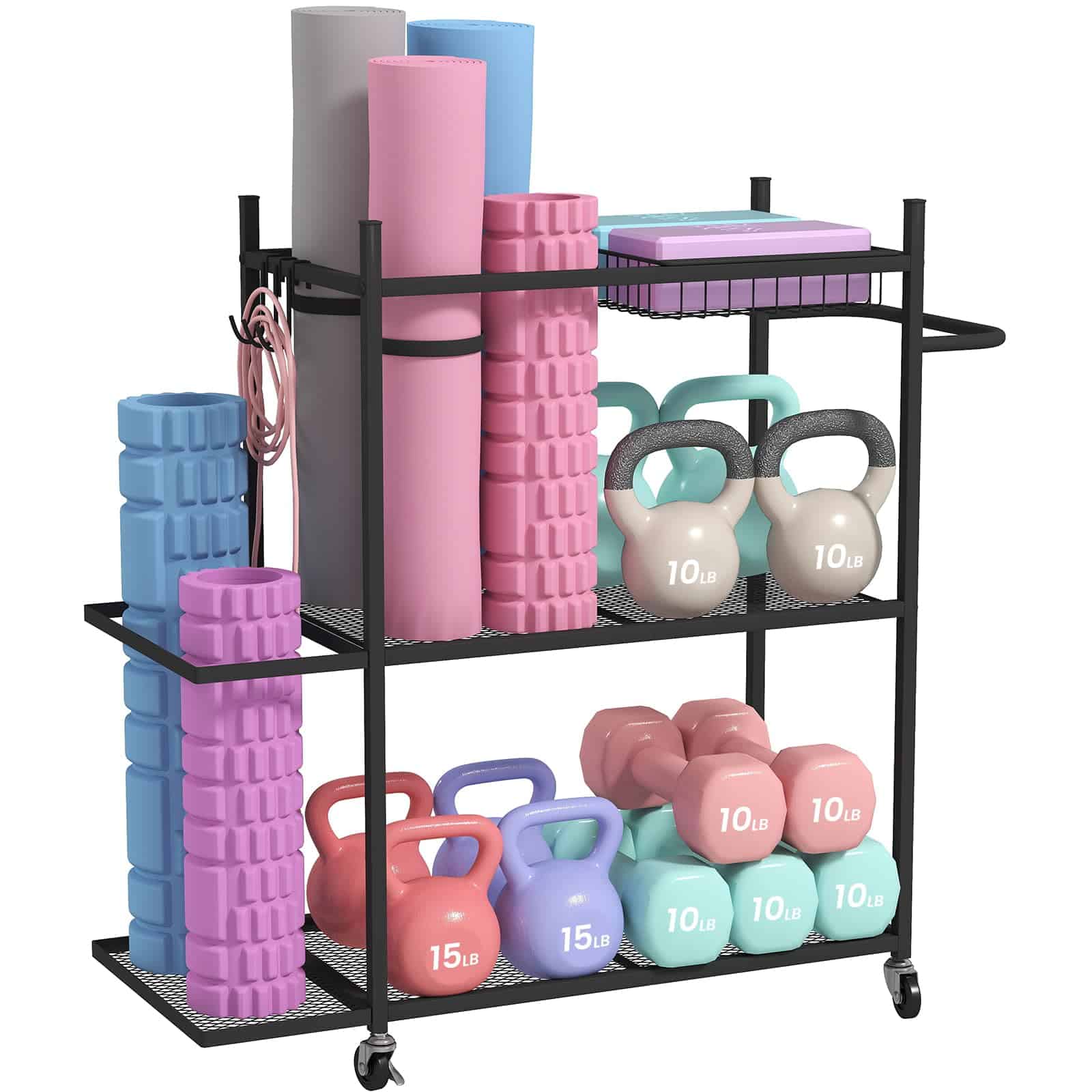 Organizador de Almacenamiento de Colchoneta de Yoga