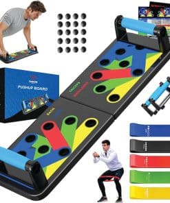Tablero de Flexiones para Hombres y Mujeres -Negro