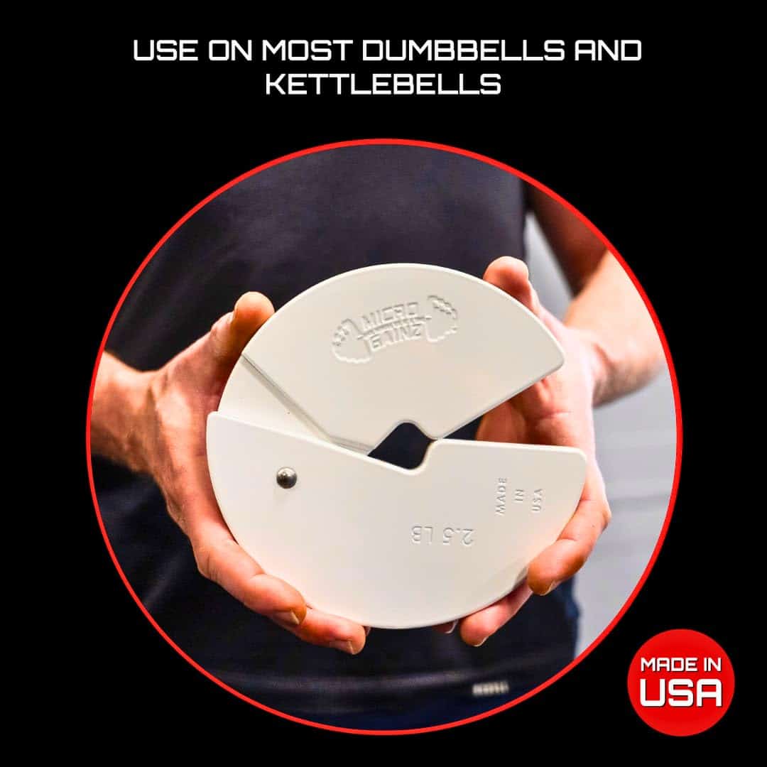 Placa de Peso Fraccional de 2.5 lb para Mancuernas Micro - Imagen 6