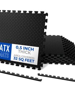 Tapete de Ejercicio Puzzle EVA para Gimnasio en Casa,