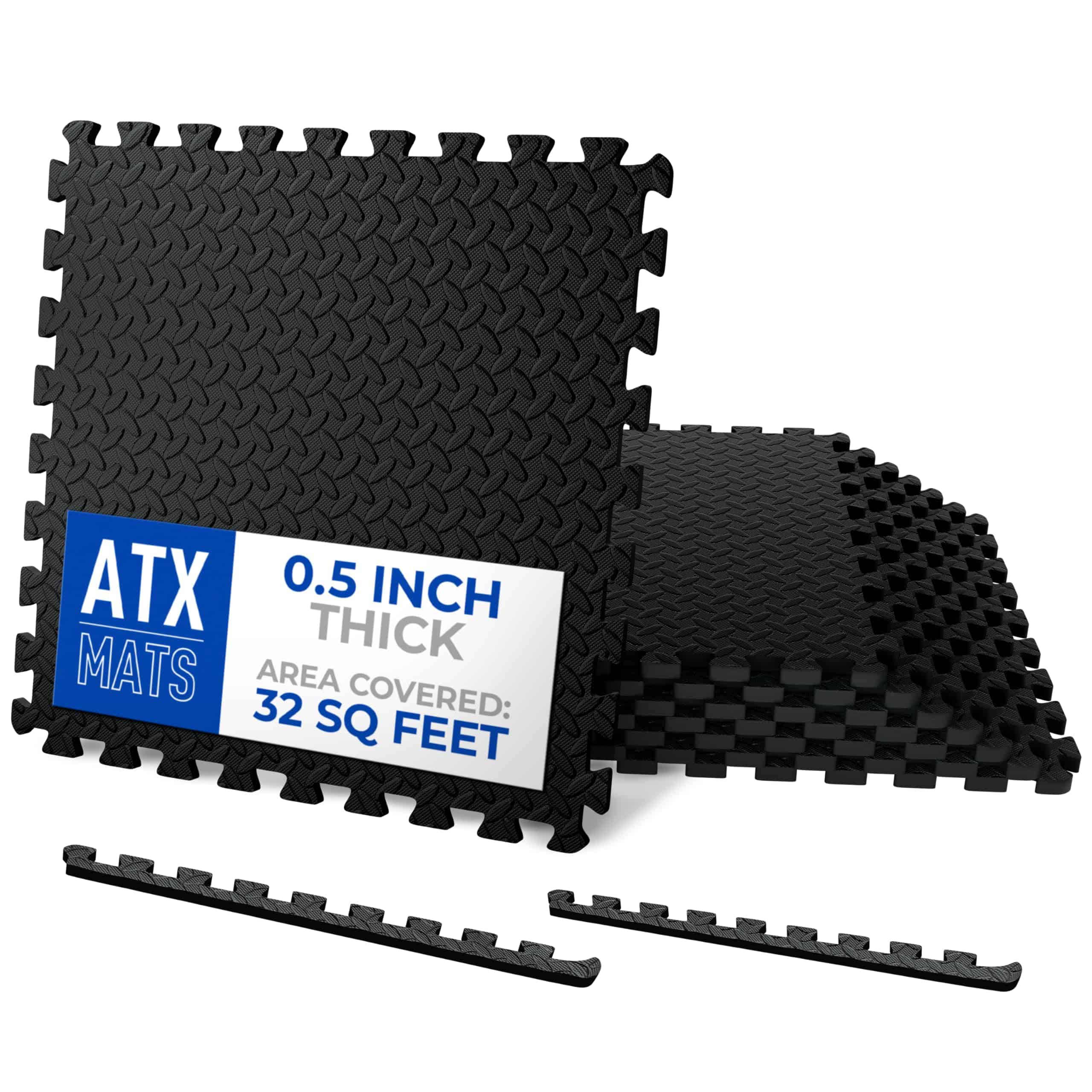 Tapete de Ejercicio Puzzle EVA para Gimnasio en Casa,