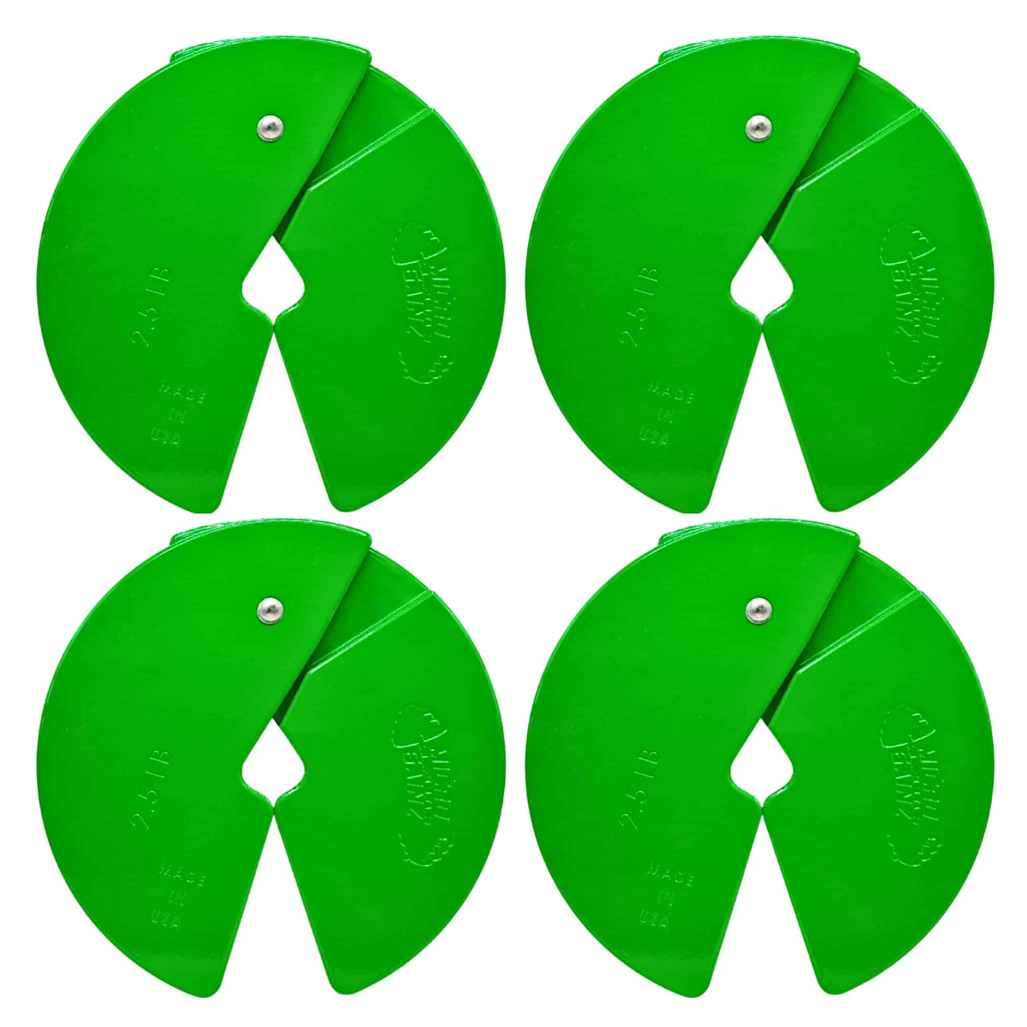 Micro Gainz Placa de Peso Fraccional para Mancuerna de 2.5