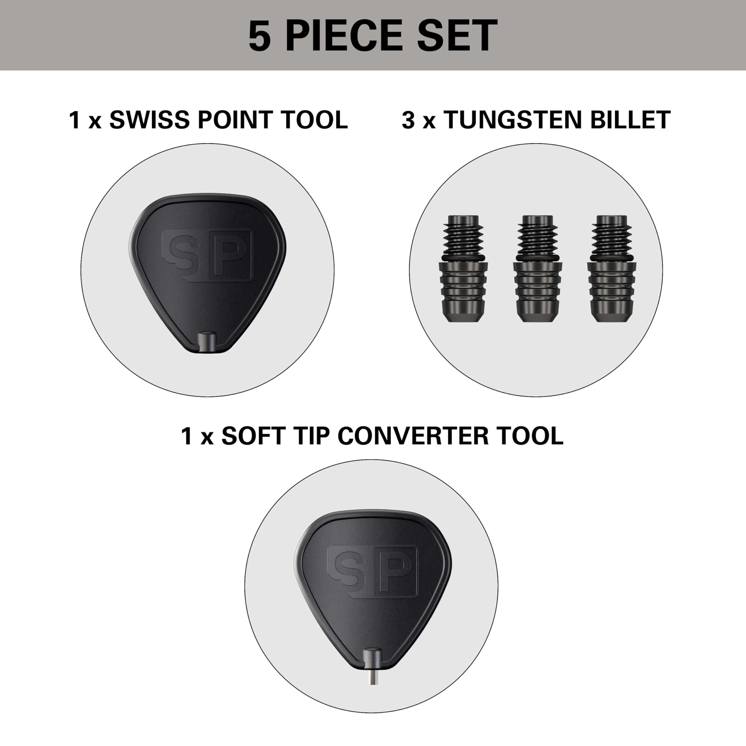 Set de Conversión de Dardos de Punta Suave a Punta Suiza - Imagen 7