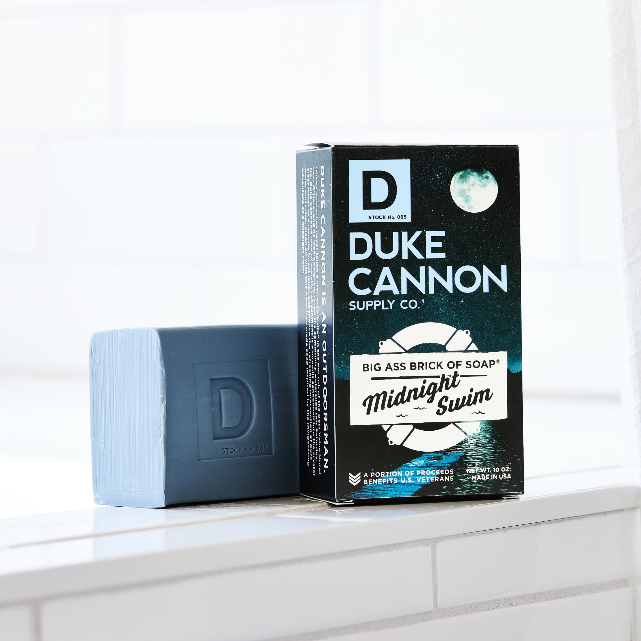 Set Duke Cannon Midnight Swim Bender - Incluye Jabón de 10 - Imagen 4