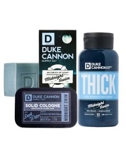 Set Duke Cannon Midnight Swim Bender - Incluye Jabón de 10