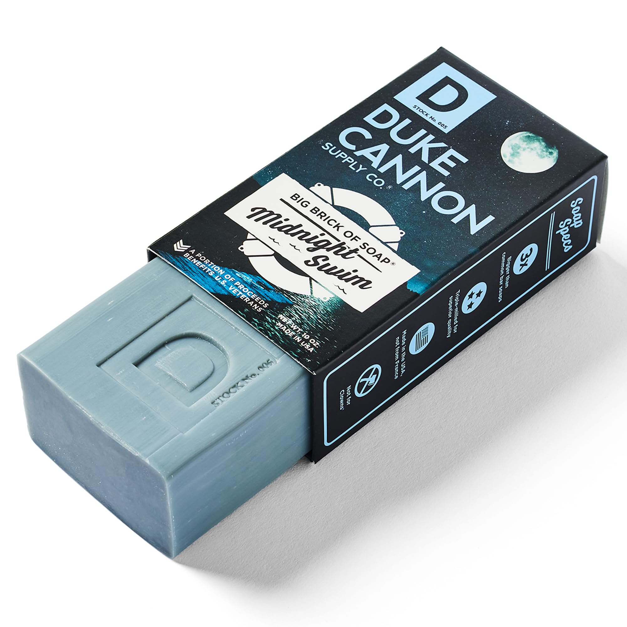 Set Duke Cannon Midnight Swim Bender - Incluye Jabón de 10 - Imagen 3