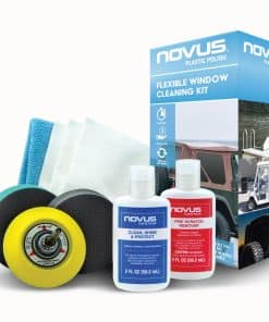 Kit para Pulir Ventanas Flexibles NOVUS | Incluye un Pad de